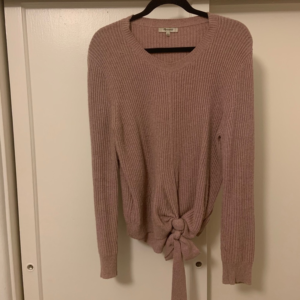 Madewell Knotted Bow Sweater